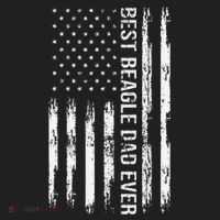 Best Beagle Dad Everdog Lover American Flag Patriotic Hat thumb 2