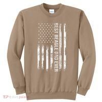 Best Beagle Dad Everdog Lover American Flag Patriotic Sweatshirt thumb 0