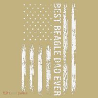 Best Beagle Dad Everdog Lover American Flag Patriotic Sweatshirt thumb 2