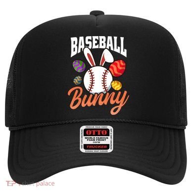 Baseball Bunny Design Easter Baseball Gift Hat
