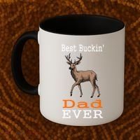 Best Buckin Dad Ever Gift Deer Hunting Funny Coffee Mug thumb 2