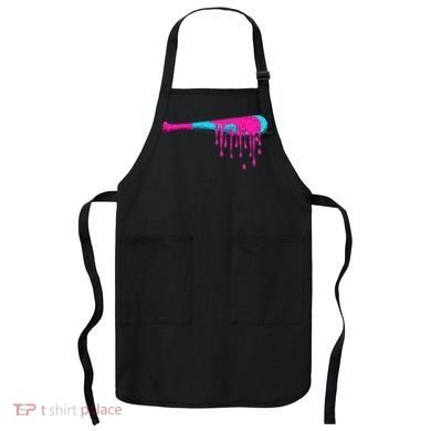 Baseball Bat Drip Apron