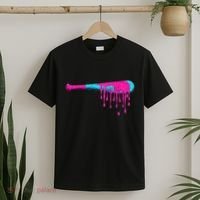 Baseball Bat Drip T-Shirt thumb 2