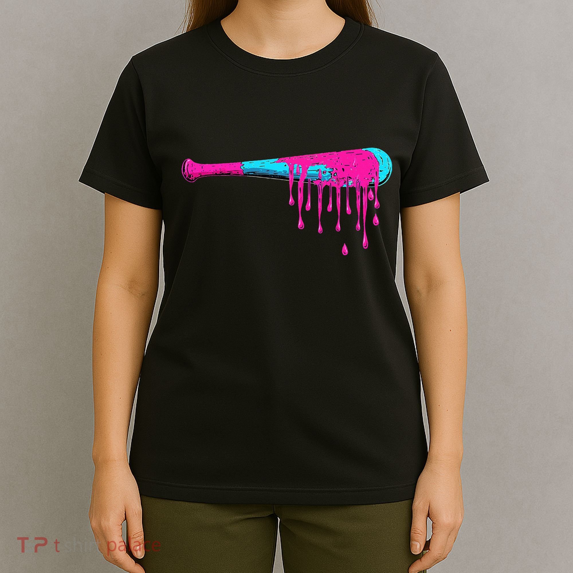 Baseball Bat Drip T-Shirt