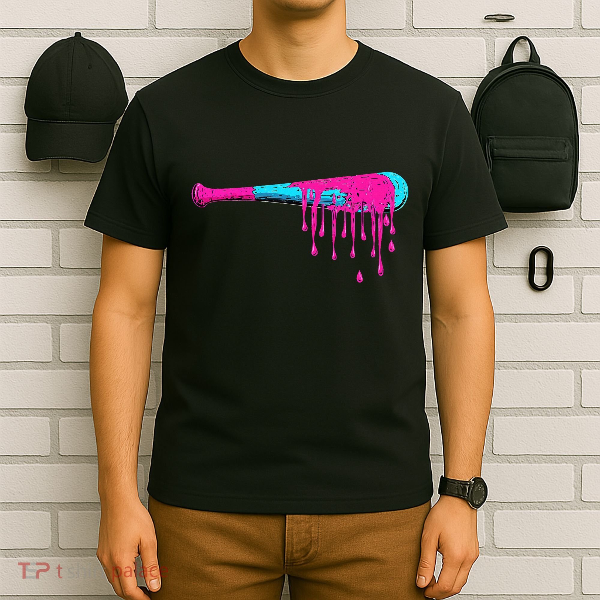 Baseball Bat Drip T-Shirt