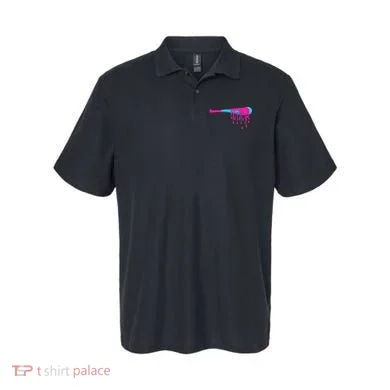 Baseball Bat Drip Polo