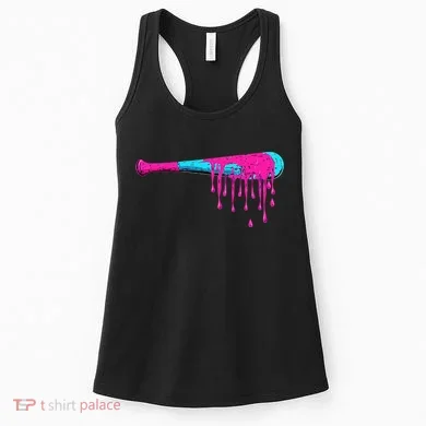 Baseball Bat Drip Women's Tank Top