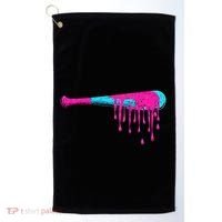 Baseball Bat Drip Golf Towel thumb 0