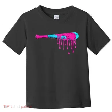 Baseball Bat Drip Toddler T-Shirt