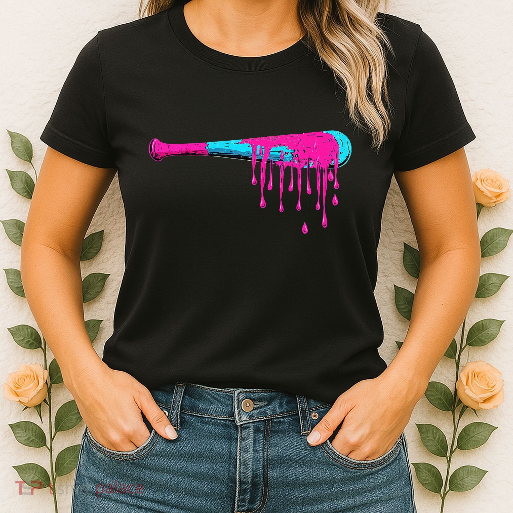Baseball Bat Drip Women's T-Shirt
