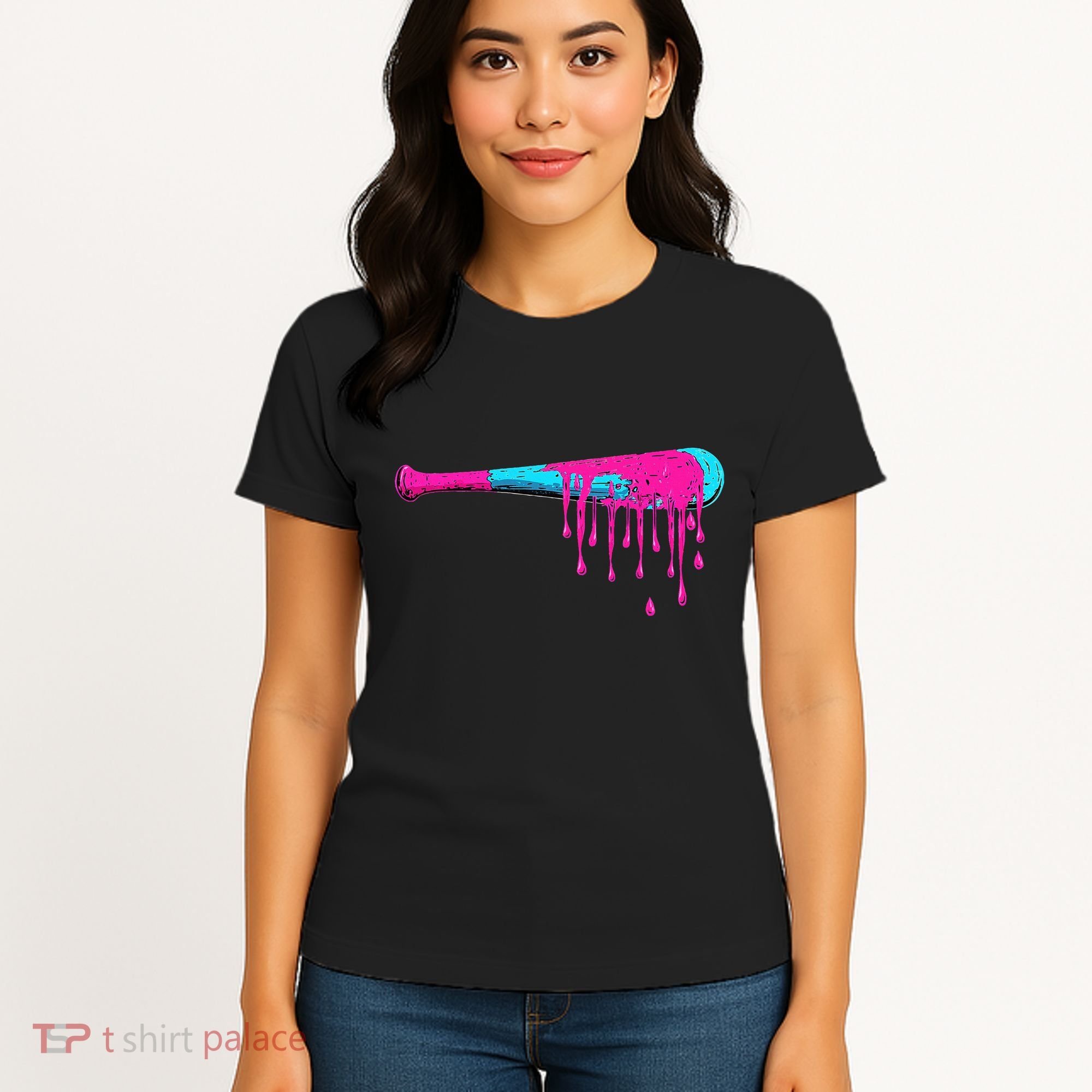 Baseball Bat Drip Women's T-Shirt