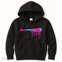 Baseball Bat Drip Kids Hoodie thumb 0