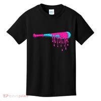 Baseball Bat Drip Kids T-Shirt thumb 0