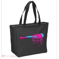 Baseball Bat Drip Tote Bag thumb 2