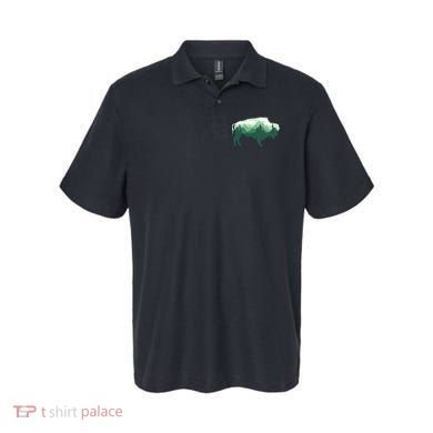 Bison Buffalo Double Exposure Surreal Wildlife Native Animal Polo