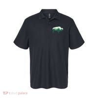 Bison Buffalo Double Exposure Surreal Wildlife Native Animal Polo thumb 0