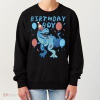 Birthday Boy Dinosaur Celebration Women's Sweatshirt thumb 0