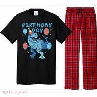 Birthday Boy Dinosaur Celebration Pajama Set thumb 0