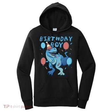Birthday Boy Dinosaur Celebration Women's Hoodie