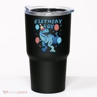 Birthday Boy Dinosaur Celebration Tumbler thumb 0