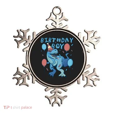 Birthday Boy Dinosaur Celebration Ornament