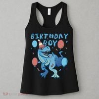 Birthday Boy Dinosaur Celebration Women's Tank Top thumb 3
