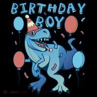 Birthday Boy Dinosaur Celebration Baby Bodysuit thumb 2