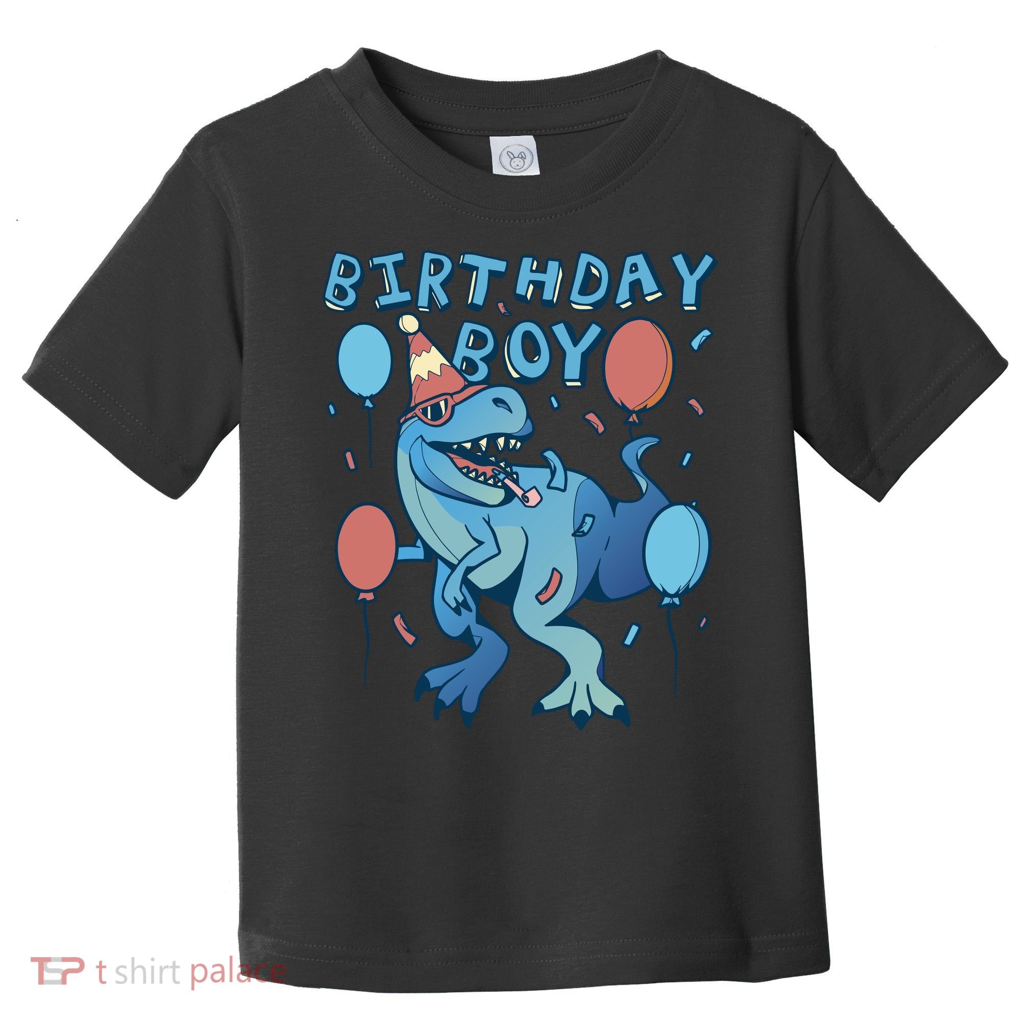 Birthday Boy Dinosaur Celebration Toddler T-Shirt