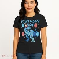 Birthday Boy Dinosaur Celebration Women's T-Shirt thumb 4