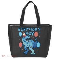 Birthday Boy Dinosaur Celebration Tote Bag thumb 0