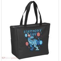 Birthday Boy Dinosaur Celebration Tote Bag thumb 2