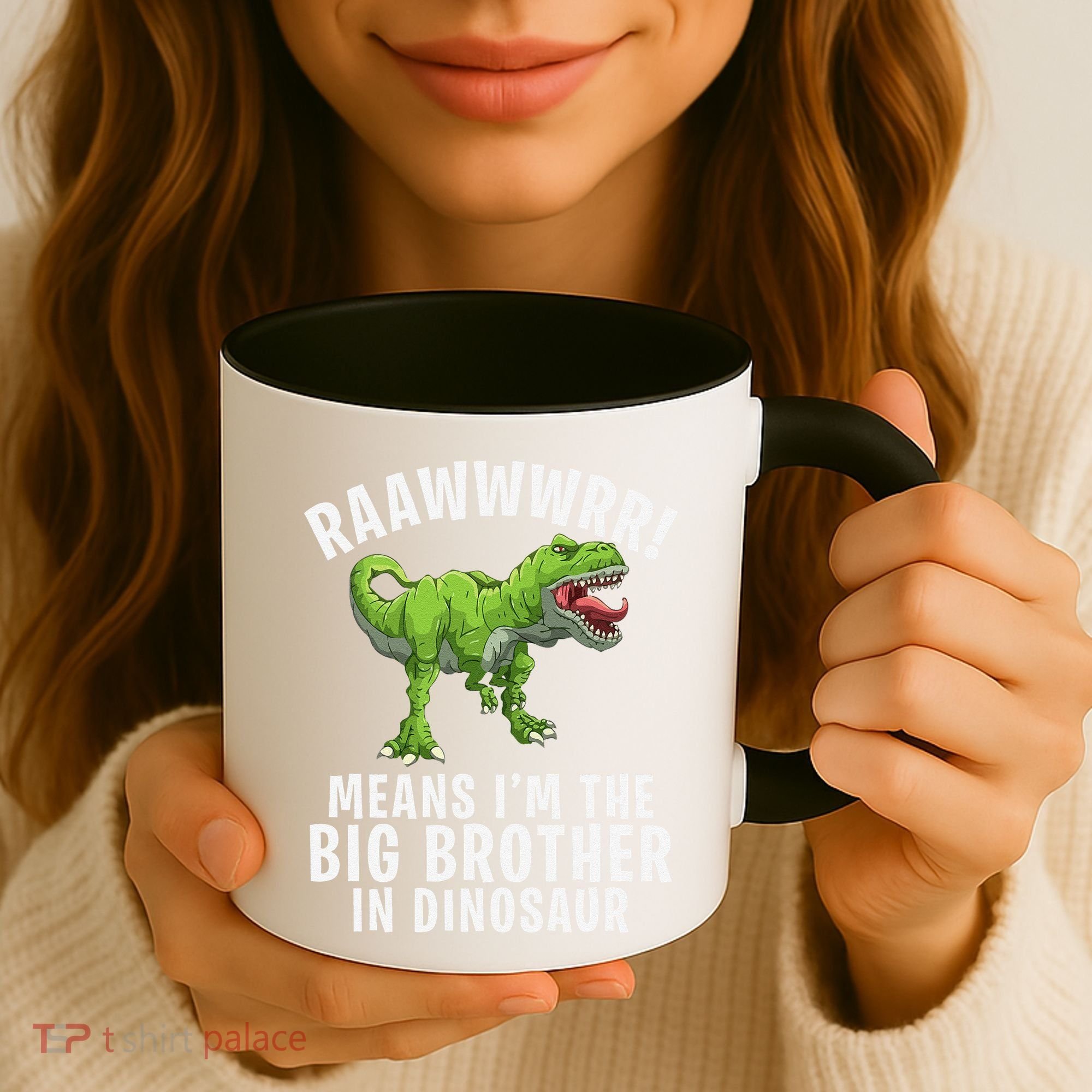Big Brother Dinosaur Coffee Mug