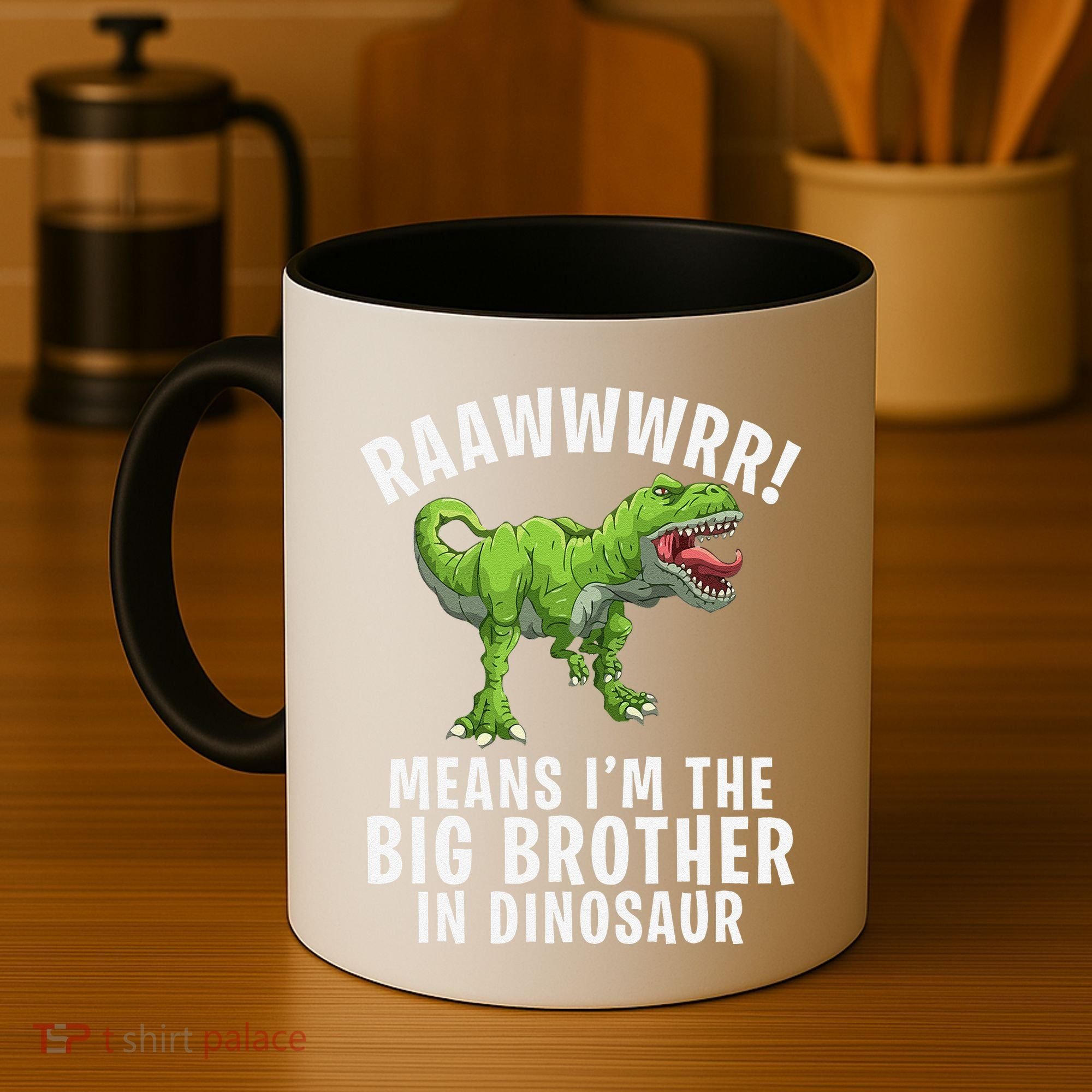 Big Brother Dinosaur Coffee Mug
