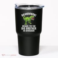 Big Brother Dinosaur Tumbler thumb 0