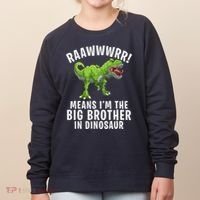 Big Brother Dinosaur Women's Sweatshirt thumb 0