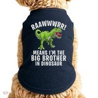 Big Brother Dinosaur Doggie Tank thumb 0