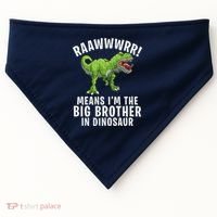 Big Brother Dinosaur USA-Made Doggie Bandana thumb 0