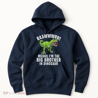 Big Brother Dinosaur Hoodie