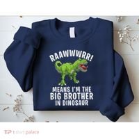 Big Brother Dinosaur Sweatshirt thumb 2