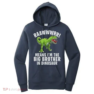 Big Brother Dinosaur Women's Hoodie