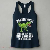 Big Brother Dinosaur Women's Tank Top thumb 3