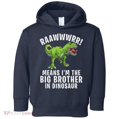 Big Brother Dinosaur Toddler Hoodie