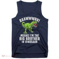 Big Brother Dinosaur Tank Top thumb 0