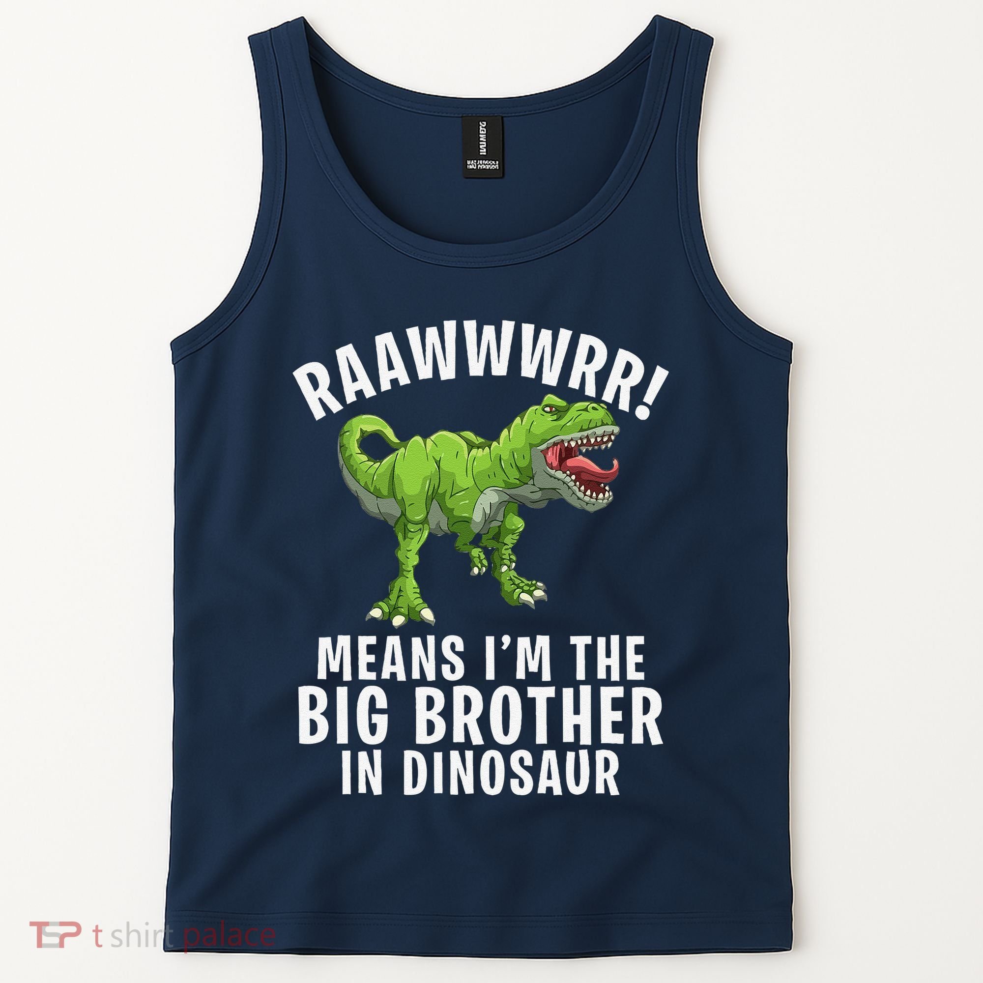 Big Brother Dinosaur Tank Top