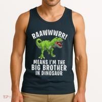 Big Brother Dinosaur Tank Top thumb 3