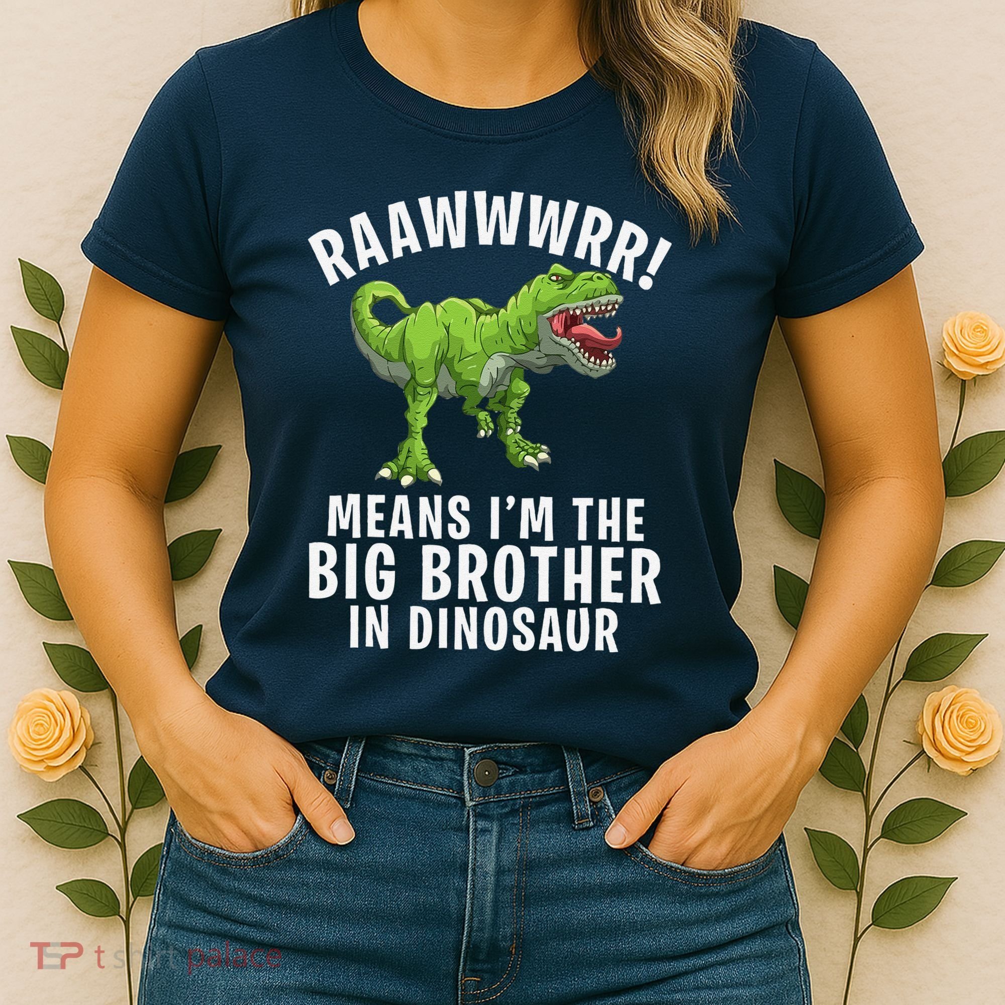 Big Brother Dinosaur Women's T-Shirt