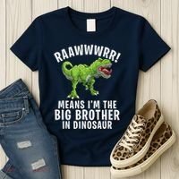 Big Brother Dinosaur Women's T-Shirt thumb 3