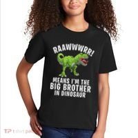 Big Brother Dinosaur Kids T-Shirt thumb 2