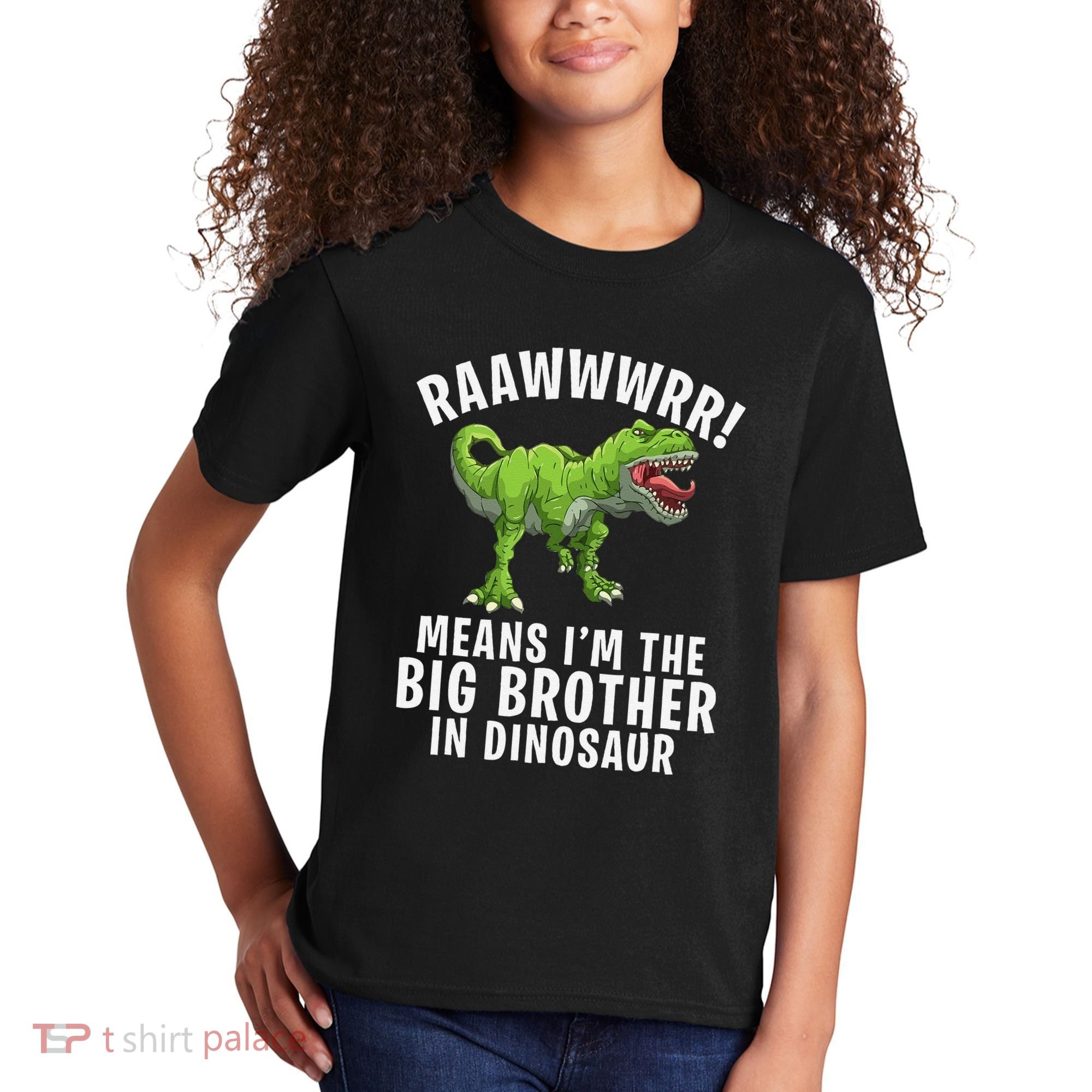 Big Brother Dinosaur Kids T-Shirt