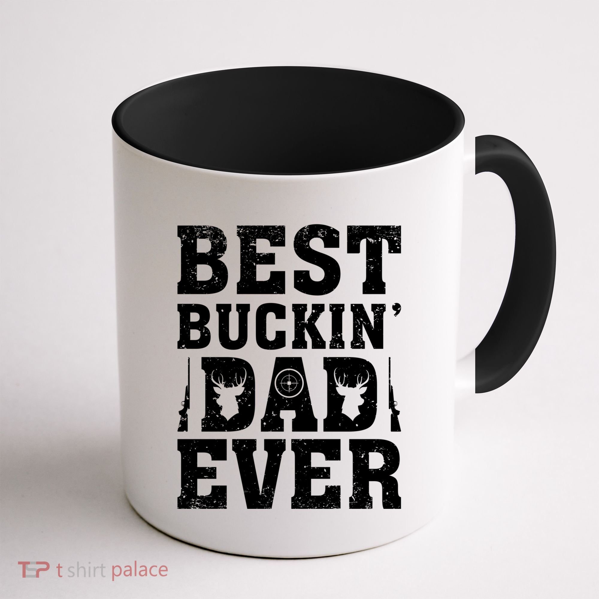 Best Buckin Dad Ever Deer Hunters FatherS Day Cool Gift Coffee Mug